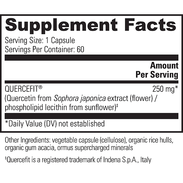 Quercetin, 60 cap - Image 2