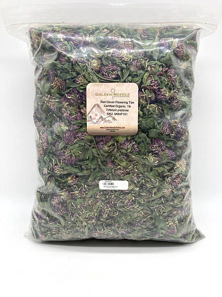 Red Clover Blossom (Organic/USA), 1lb