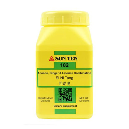 Sun Ten Aconite - Ginger & Licorice Combination 102 Granules