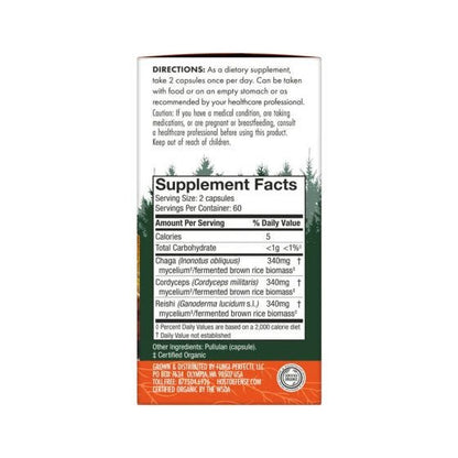 Host Defense Mushrooms Breathe Capsules