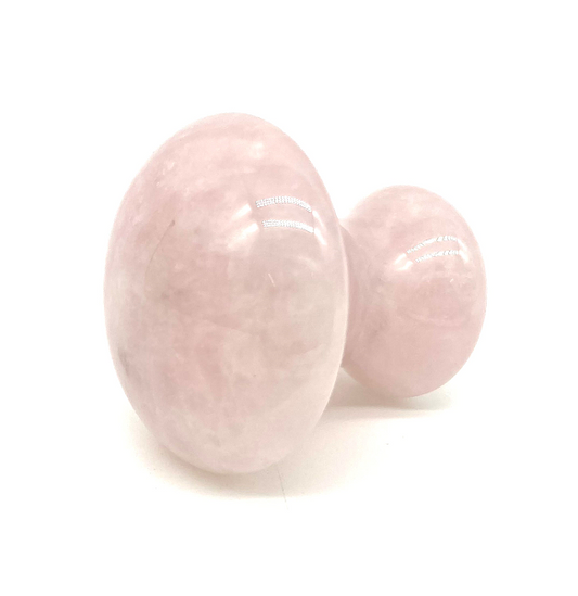 Rose Quartz Mushroom Massage Tool, 1.5"