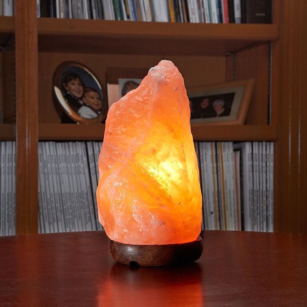 Natural Himalayan Salt Lamp (2-3 kg avg)