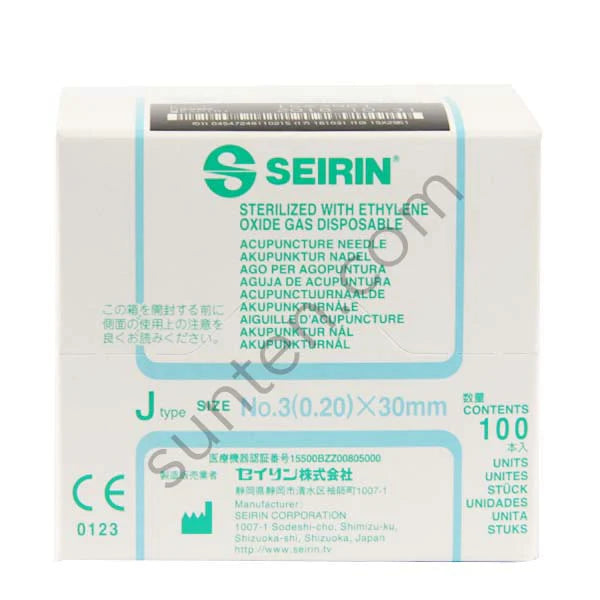 SEIRIN NEEDLES - 0.20X30 WITH TUBE