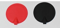3" Round Silicon Electrodes, Black