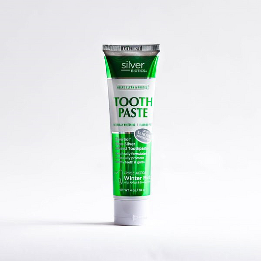 Natural Whitening Coral Tooth Paste (Winter Mint), 4oz tube
