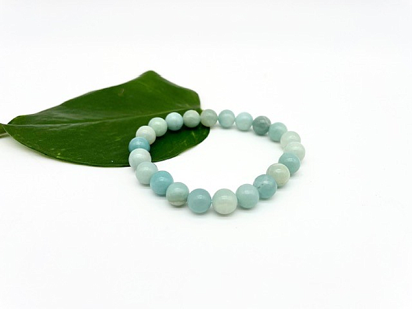Sky Blue Quartz Bracelet, 8mm