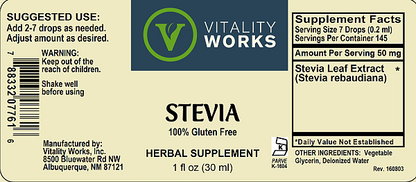 Stevia Glycerite, 1 oz. - Image 2