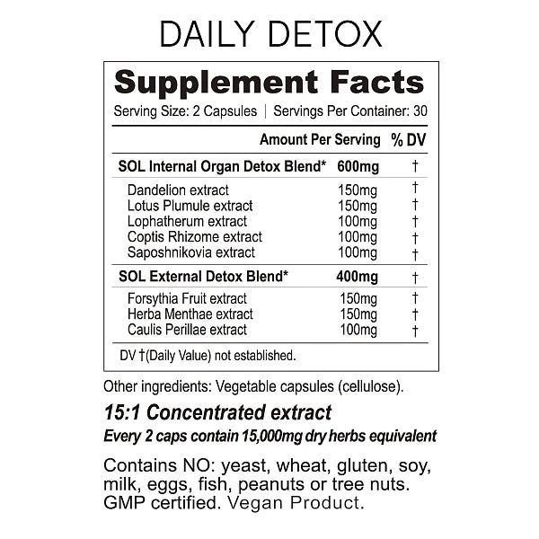 Daily Detox, 60ct - Image 3