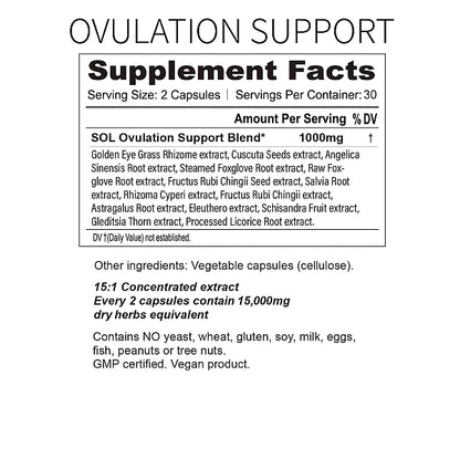 Ovulation Support, 60ct - Image 3