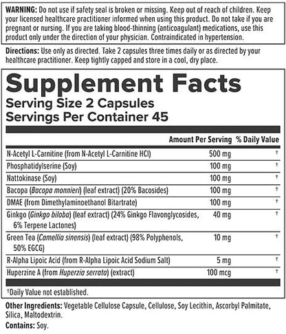 CogniFactors, 60 capsules - Image 2