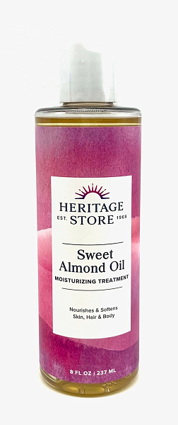 Almond Oil, Sweet w/Vitamin E, 8oz