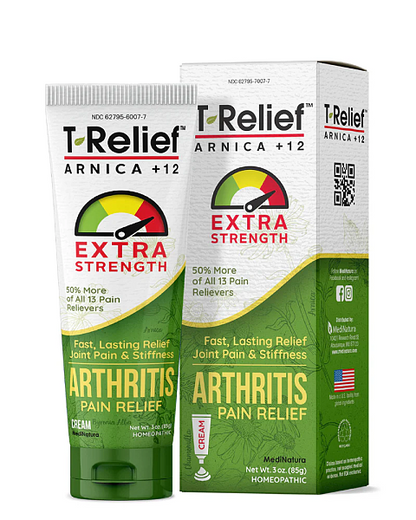 T-Relief Arthritis Extra Strength Cream, 3oz Tube