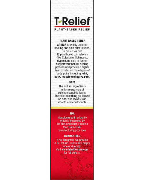T-Relief Extra Strength Gel, 3oz - Image 2