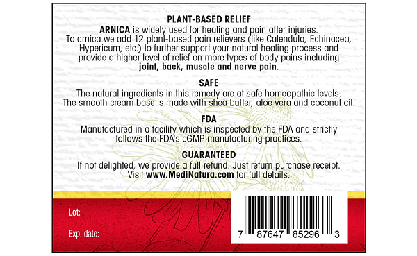 T-Relief Extra Strength Cream, 8oz Jar - Image 3