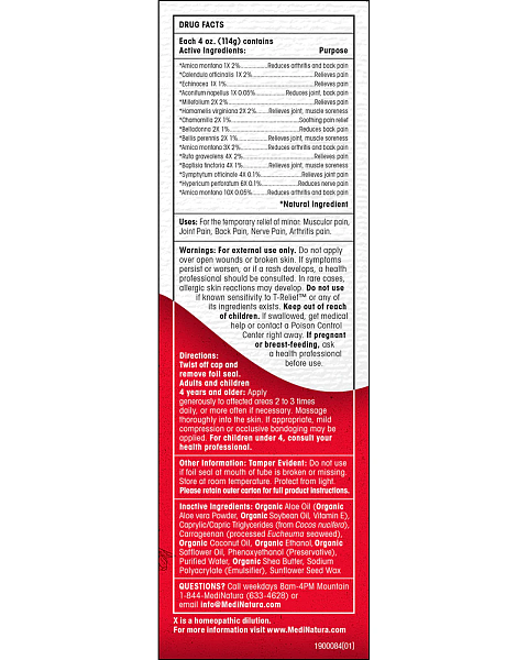 T-Relief Original Strength Cream, 4oz - Image 2