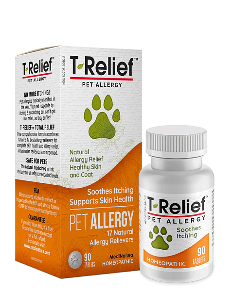 T-Relief Pet Allergy Tablets, 90ct