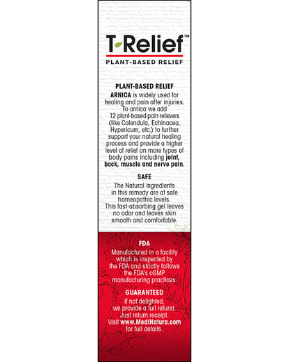 T-Relief Original Strength Gel, 2oz - Image 2
