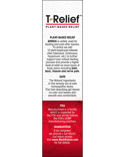 T-Relief Original Strength Gel, 2oz - Image 2