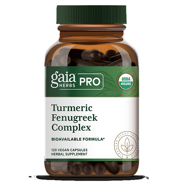 Turmeric Fenugreek Complex, 120 ct