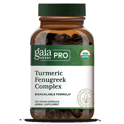 Turmeric Fenugreek Complex, 120 ct
