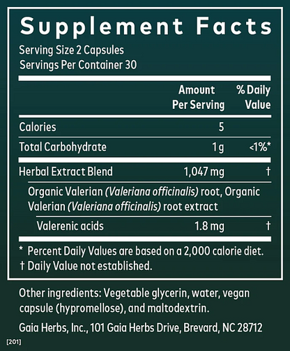 Valerian Root, 60ct - Image 2