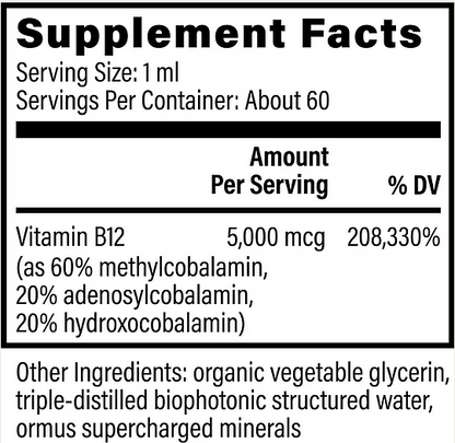 Vitamin B12, 1oz - Image 2