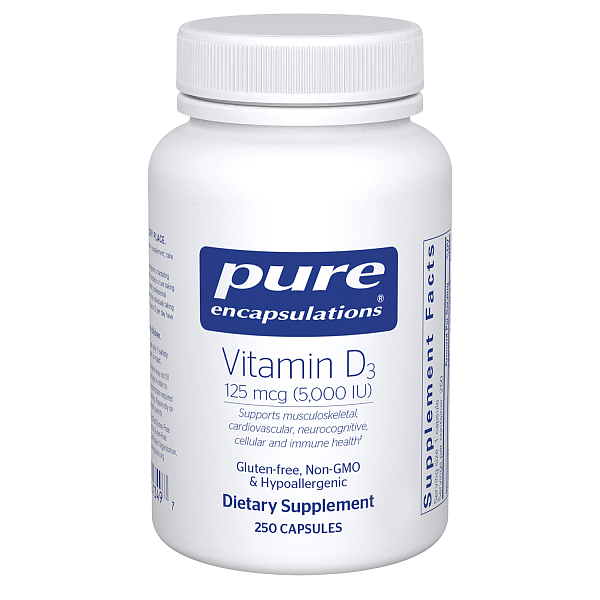 Vitamin D3 5,000 i.u., 250 caps