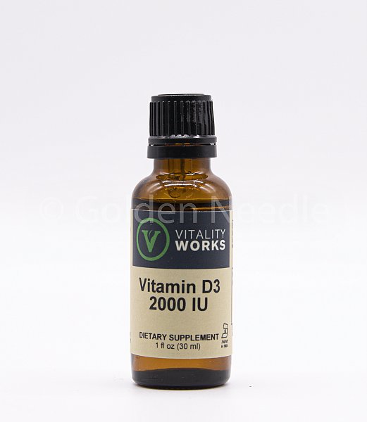 Vitamin D3 (2000 IU), 1oz [ EXPIRES 12-2026 ]