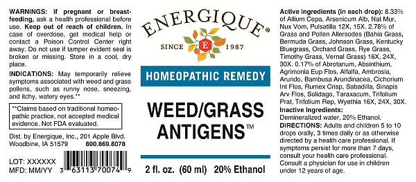 Weed Grass Antigens, 1oz - Image 2