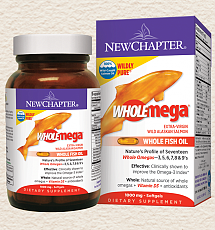 Wholemega Whole Fish Oil, 120 softgels
