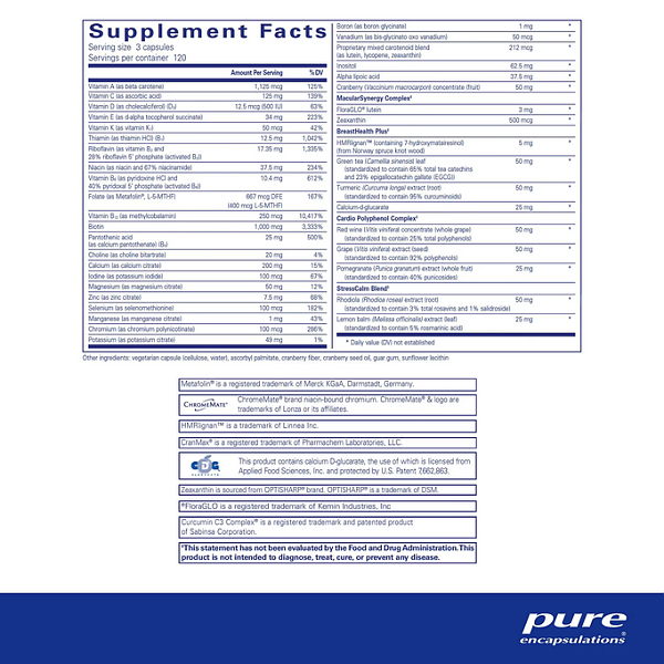 Women's Nutrients 40+ (180 capsules) - Image 2
