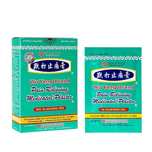 Wu Yang Pain Relieving Plaster, 40ct - Small