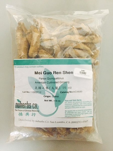 Xi Yang Shen (large), 1lb