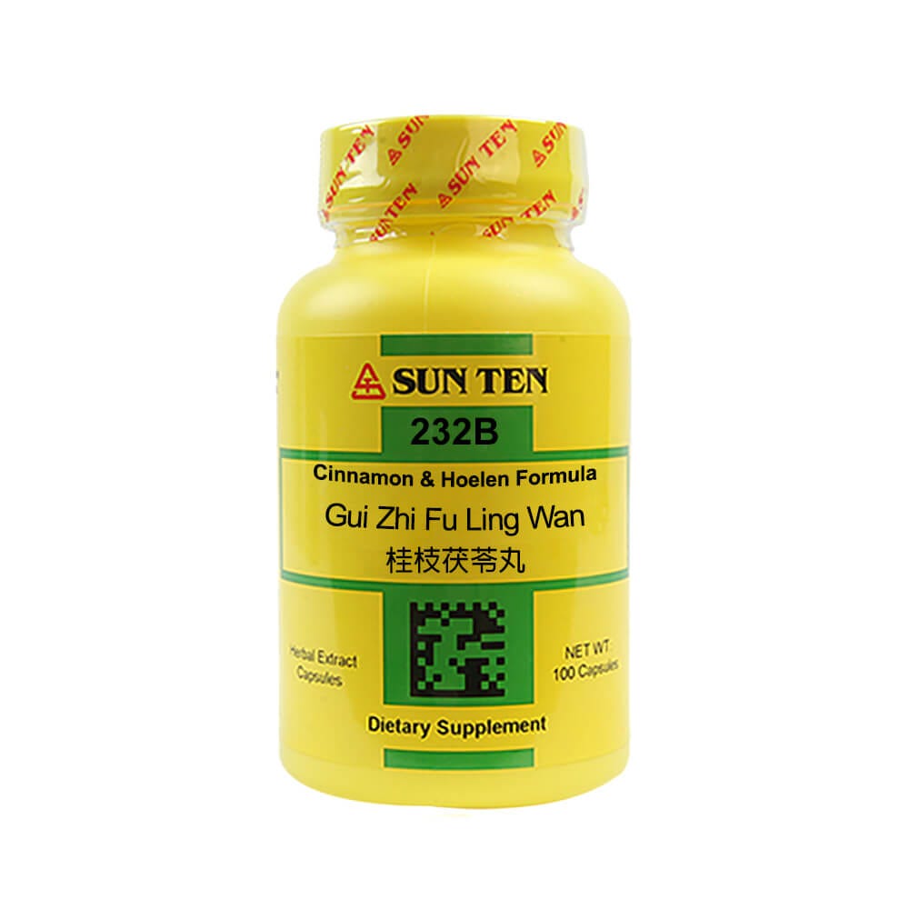 Sun Ten Cinnamon & Hoelen Formula 232B  - 100 Capsules