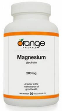 Orange Naturals Magnesium Glycinate (200 mg)