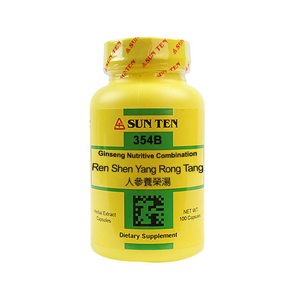 Sun Ten Ginseng Nutritive Combination 354B  - 100 Capsules