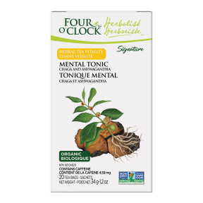 Mental Tonic Herbal Tea Vitality (Chaga & Ashwagandha).
