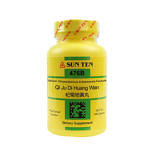 Sun Ten Lycium -  Chrysanthemum & Rehmannia Formula 476B  - 100 Capsules