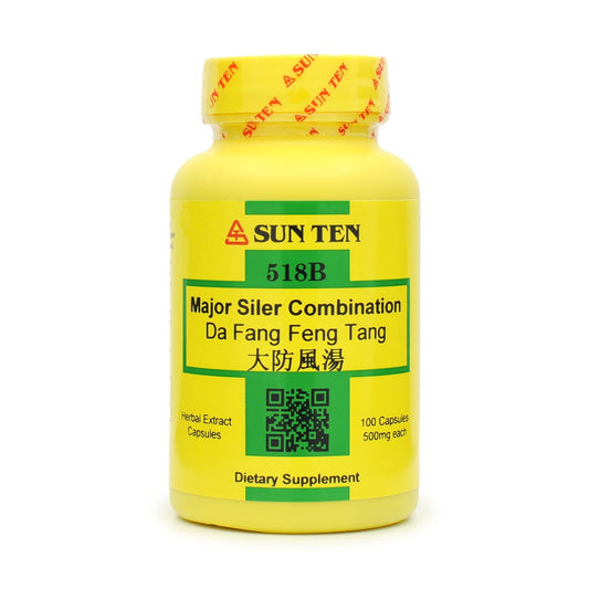 Sun Ten Major Siler Combination 518b - 100 Capsules