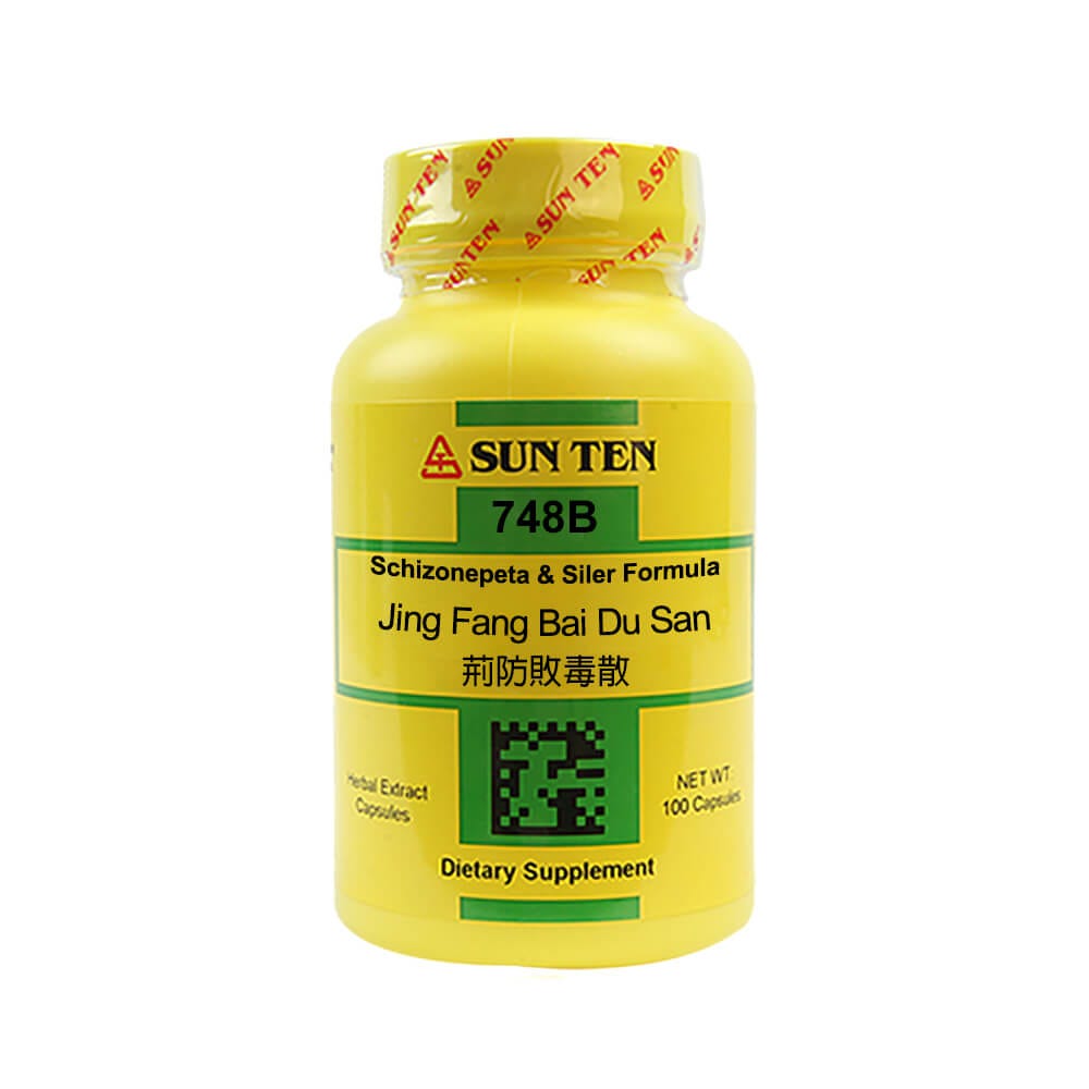 Sun Ten Schizonepeta & Siler Formula 748B  - 100 Capsules