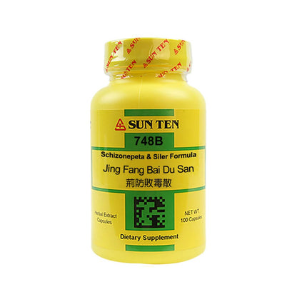 Sun Ten Schizonepeta & Siler Formula 748B  - 100 Capsules