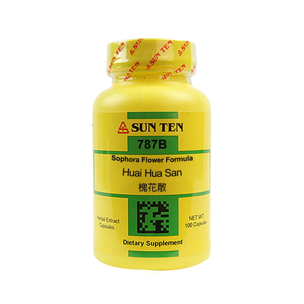 Sun Ten Sophora Flower Formula 787B  - 100 Capsules