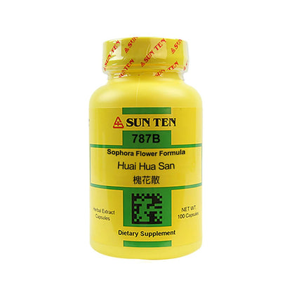 Sun Ten Sophora Flower Formula 787B  - 100 Capsules