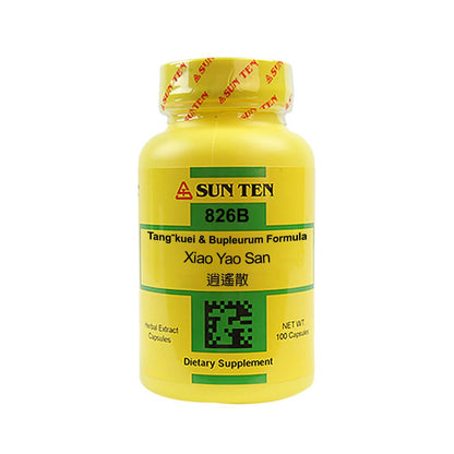 Sun Ten Tang-kuei & Bupleurum Formula 826B  - 100 Capsules