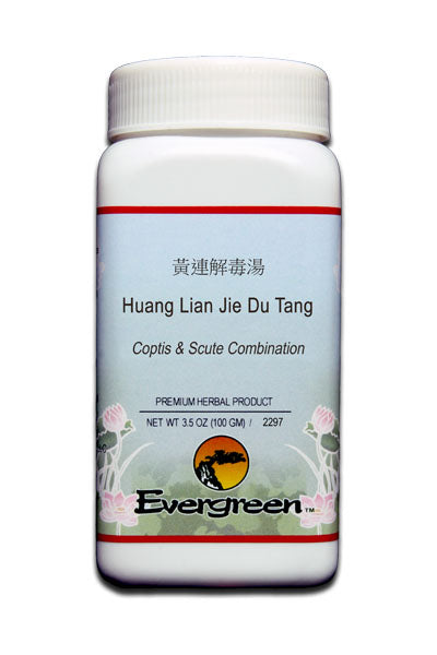 Evergreen Coptis & Scute Combination (Huang Lian JIe Du Tang) - Granules (100g)