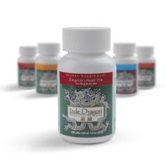 NuHerbs Jade Dragon Emperor's Heart Yin - 200 Pills