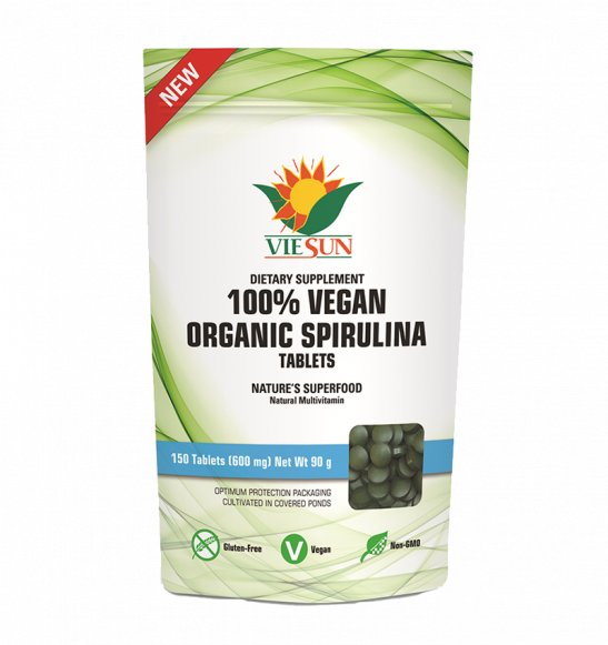 VieSun Organic Spirulina Tablets