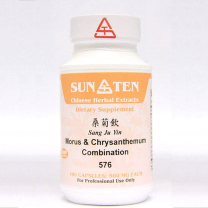 Sun Ten Morus & Chrysanthemum Combination 576B  - 100 Capsules