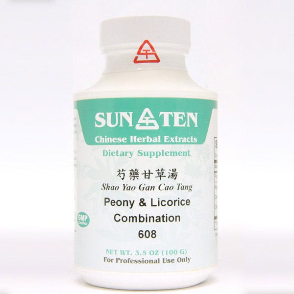 Sun Ten Peony & Licorice Combination 608 Granules - 100g