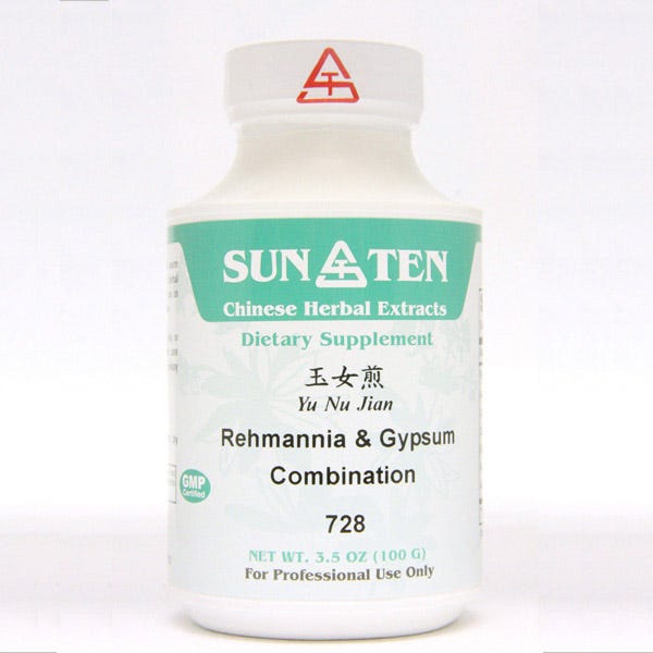 Sun Ten Rehmannia & Gypsum Combination 728 Granules - 100g